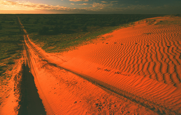 The Simpson Desert, central Australia
