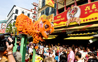 Chinese Dragon dance,  Kuala Lumpur, Malaysia