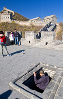 Climbing The Great Wall of China, Beijing, China