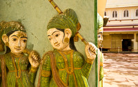 Iswari Minar Swarga Sal carvings, Jaipur, India