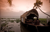 House boat, Kerala Backwaters, Southern India