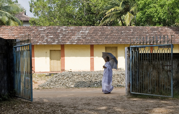 A local school, Kochi, India