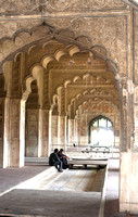 Inside The Red Fort (Lal Qila), Delhi, India