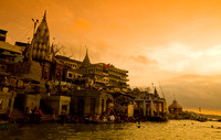 Varanasi on the Ganges River, India