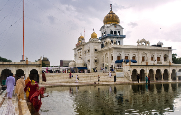 Gurdwara Bangla Sahib Sikh temple, Delhi, India