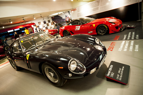 1962 Ferrari 250 and the 599XX Race model