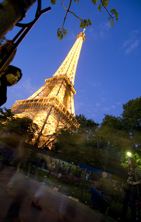 The Paris Eiffel Tower, France
